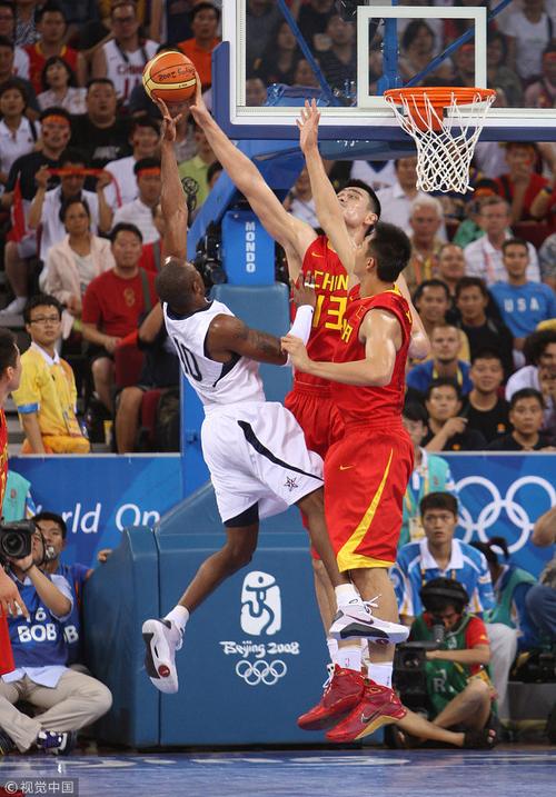 中国vs美国篮球08年的相关图片