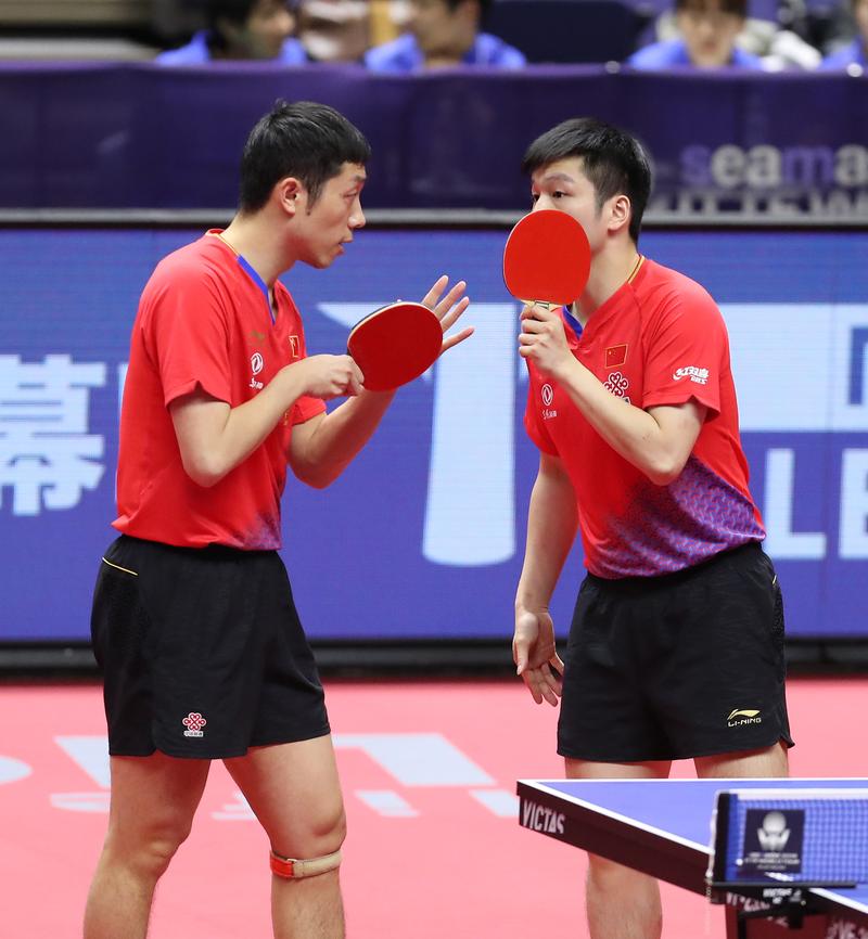 日本vs中国乒乓双人比赛的相关图片